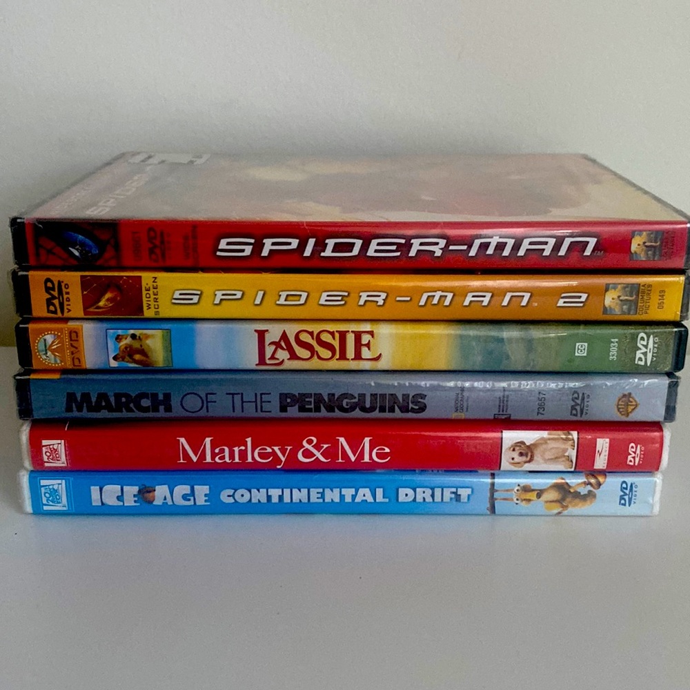 DVDs - 6 Titles